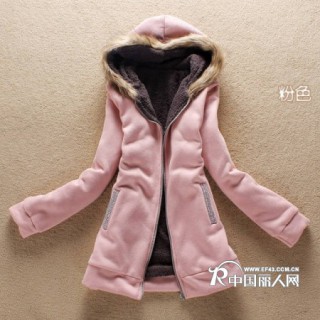 2012冬款款新款韩国羊羔绒毛领带帽加厚工装棉衣棉服大衣外套