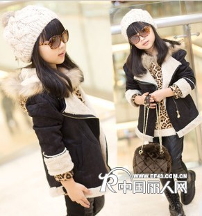 广东广州厂家库存童装外套便宜批发童装皮绒外套低价库存时尚棉衣