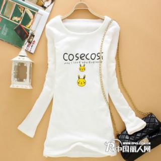 2012新款秋冬女装中长款圆领女式羊绒加厚加绒针织长袖打底衫