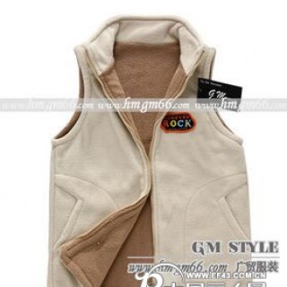 童装保暖马甲批发摇粒绒童装加厚马甲批发双层儿童马甲批发