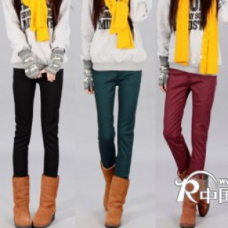 北方最畅销加厚打底裤加厚铅笔裤棉裤批发