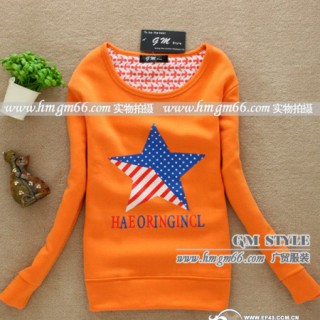 冬季加厚卫衣批发打底圆领卫衣批发韩版卫衣批发女士新款卫衣批发