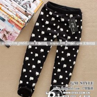 冬装童裤儿童保暖棉裤批发中童不倒绒童裤儿童加绒裤子批发