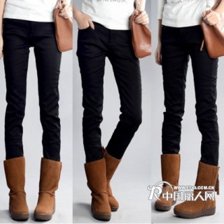 2012新款 韩版 火爆销量打底裤 冬 加厚 女式显瘦加绒裤