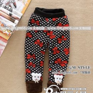 童装绒裤批发童装棉裤批发儿童棉裤批发双层童裤批发双层加厚童裤