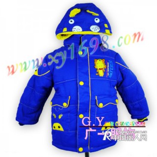 广州冬季时尚儿童棉服批发厂家