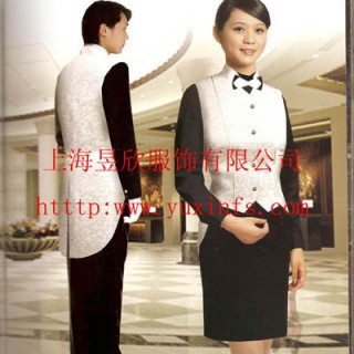 上海订做酒店服务员制服 上海酒店制服订做上海酒店服务员制