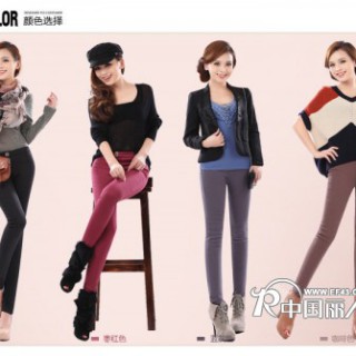 低价女装批发 秋冬爆版小脚铅笔裤大码 高腰加厚加绒保暖打底裤