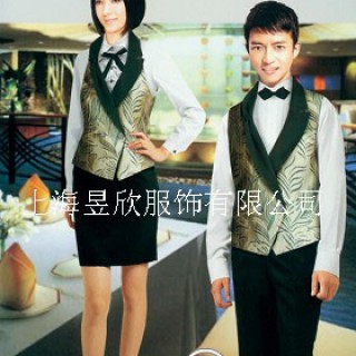 上海订做酒店服装上海西餐厅工作服 西餐厅服装