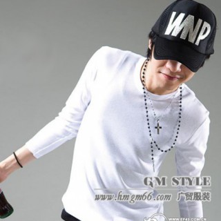 纯色T恤批发圆领T恤批发空白男装T恤批发纯色男装T恤批发