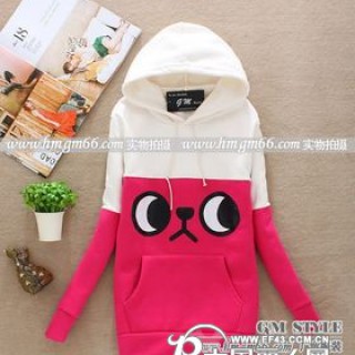 柳州新款加厚卫衣批发河池女卫衣批发桂林冬装女外套批发百色韩版