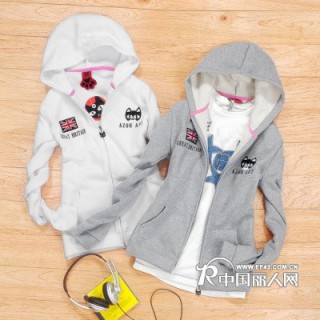 新款日韩版秋冬装加厚抓绒简约女式韩国卫衣 绒衫批发