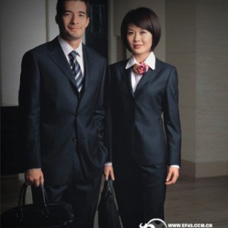 上海商务西装定制上海低价订做职业装 定做职业装