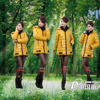 温柔小女人羽绒服批发ONLY轻巧冬装羽绒服批发