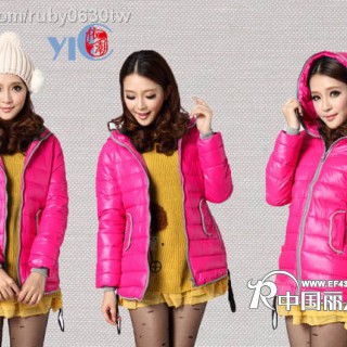 高档精品时尚圈羽绒服批发女装专柜订单羽绒服批发