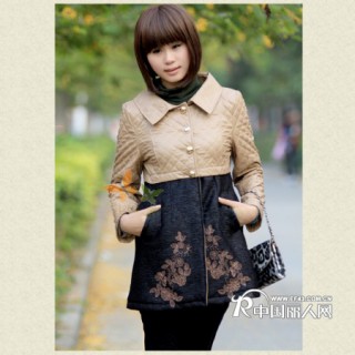 低价清仓处理库存尾货品牌女装棉衣