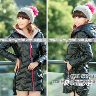 新款棉衣批发长款棉服批发时尚女装棉服批发冬装韩版棉服批发时尚