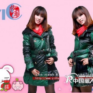引领潮流羽绒服批发杨幂范冰冰大牌明星羽绒服批发