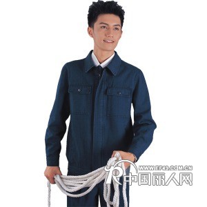 CD104靛蓝色冬季工作服套装