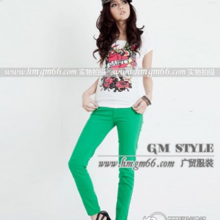 什么叫铅笔裤彩色铅笔裤批发女装铅笔裤批发春季小脚裤与铅笔裤