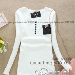 长款不倒绒打底衫批发加厚绒女装打底衫批发修身打底衫批发