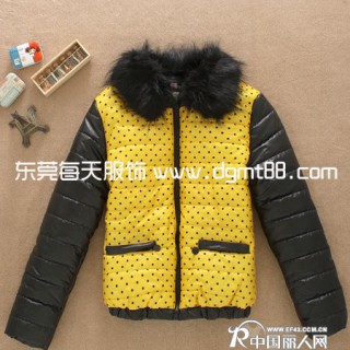 东莞便宜棉衣外套批发工厂直销女装棉衣棉袄批发库存冬装外套批发