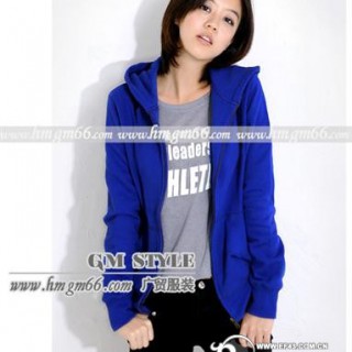 云南女装拉链卫衣外套批发昆明女款连帽外套批发