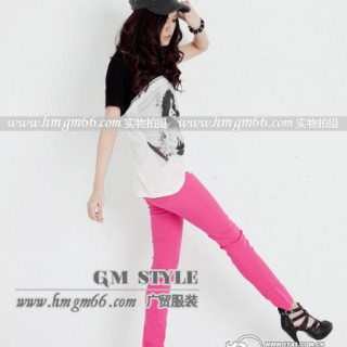 女装弹力小脚裤批发女式弹力小脚裤批发女式小脚裤批发弹力多色铅