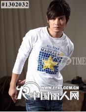 韩版印花男装t恤批发