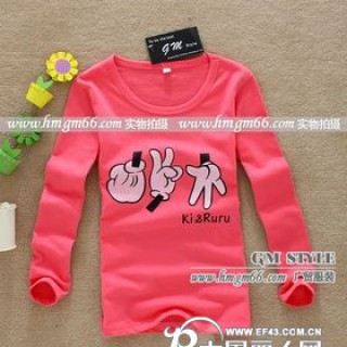 专业童装T恤批发市场厂家童装T恤批发报价网纯棉长袖童装T恤批