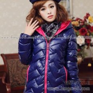 女装中长款羽绒服批发韩版女式中长款羽绒服批发