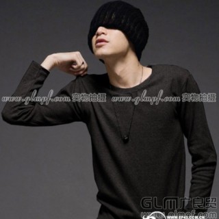 时尚便宜男装长袖T恤批发韩版男装T恤批发长袖纯棉T恤批发