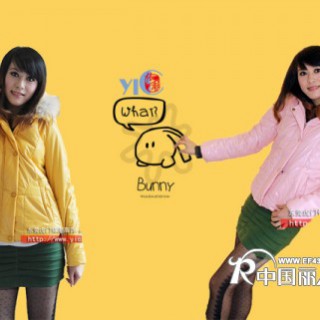 蕾丝花边棉衣批发淑女甜美棉衣批发青春学院风范