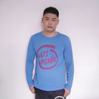 8.5元休闲纯棉男式长袖批发