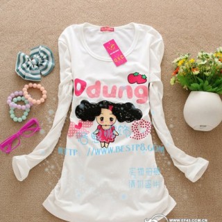 新款T恤直销网络批发服装货源厂家直销服装时尚T恤韩版T恤长款2012新款