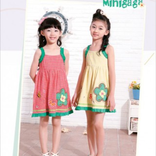 迷你格子minigaga童装批发