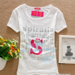 虎门服装厂家直销时尚个性情侣装便宜男女夏装T恤时尚韩版女装批发