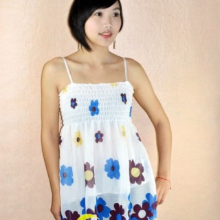 便宜批发2019年新款厂家服装直销吊带裙服装批发