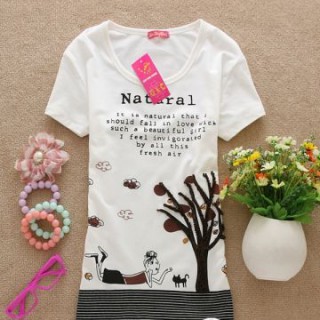 北京金开利德国际服装批发市场个性t恤潮流t恤批发北京天雅精品服装大厦韩版t恤短袖大码女装t恤