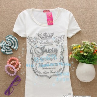 超好看的卡通时尚情侣装印花T恤冰丝连衣裙批发