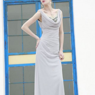 灰色礼服,灰色宴会礼服，灰色宴会晚礼服