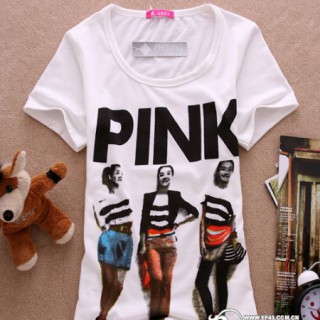 东莞虎门女装批发 全棉圆领T恤批发