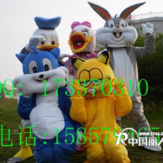供应浙江卡通服装 黑龙江卡通人偶服装 加菲猫