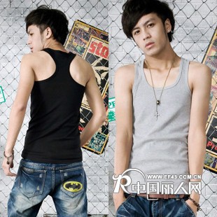 四川夏季男装背心批发四川男款背心批发四川男款工字背心批发