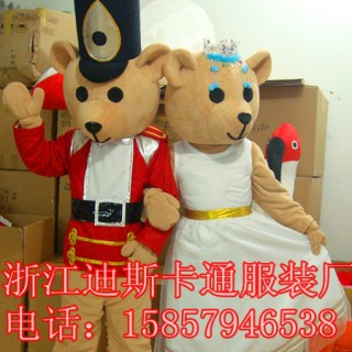 供应江苏卡通服装 北京卡通人偶服装 上海卡通服饰 婚礼熊