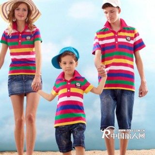 “上流家族”亲子装是漂亮妈妈与子女的最佳选择