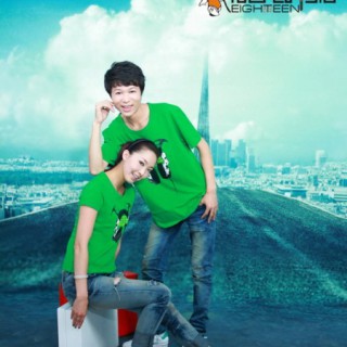 伊见钟情公司供应河南地区个性时尚情侣装亲子装