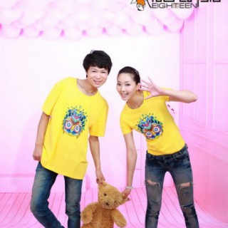 山东青岛个性时尚情侣装、亲子装品牌——伊见钟情品牌厂家招商