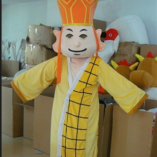 人偶演出卡通服装，卡通表演服饰，道具人偶唐僧
