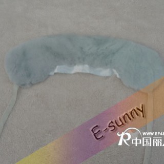 桐乡狐狸毛领工厂加工优质狐狸皮草毛领狐狸毛条